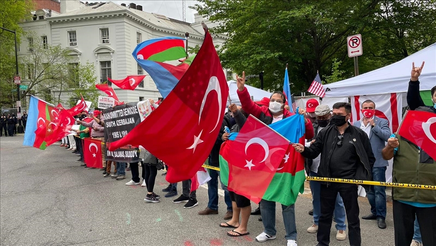 Komunitas Turki-AS Di Washington Protes Pernyataan Genosida Presiden Joe Biden